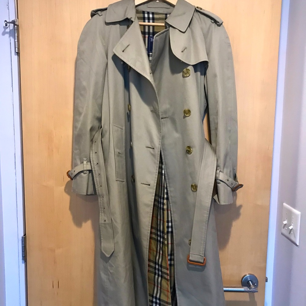 Vintage Burberry Trench Coat/Womens
